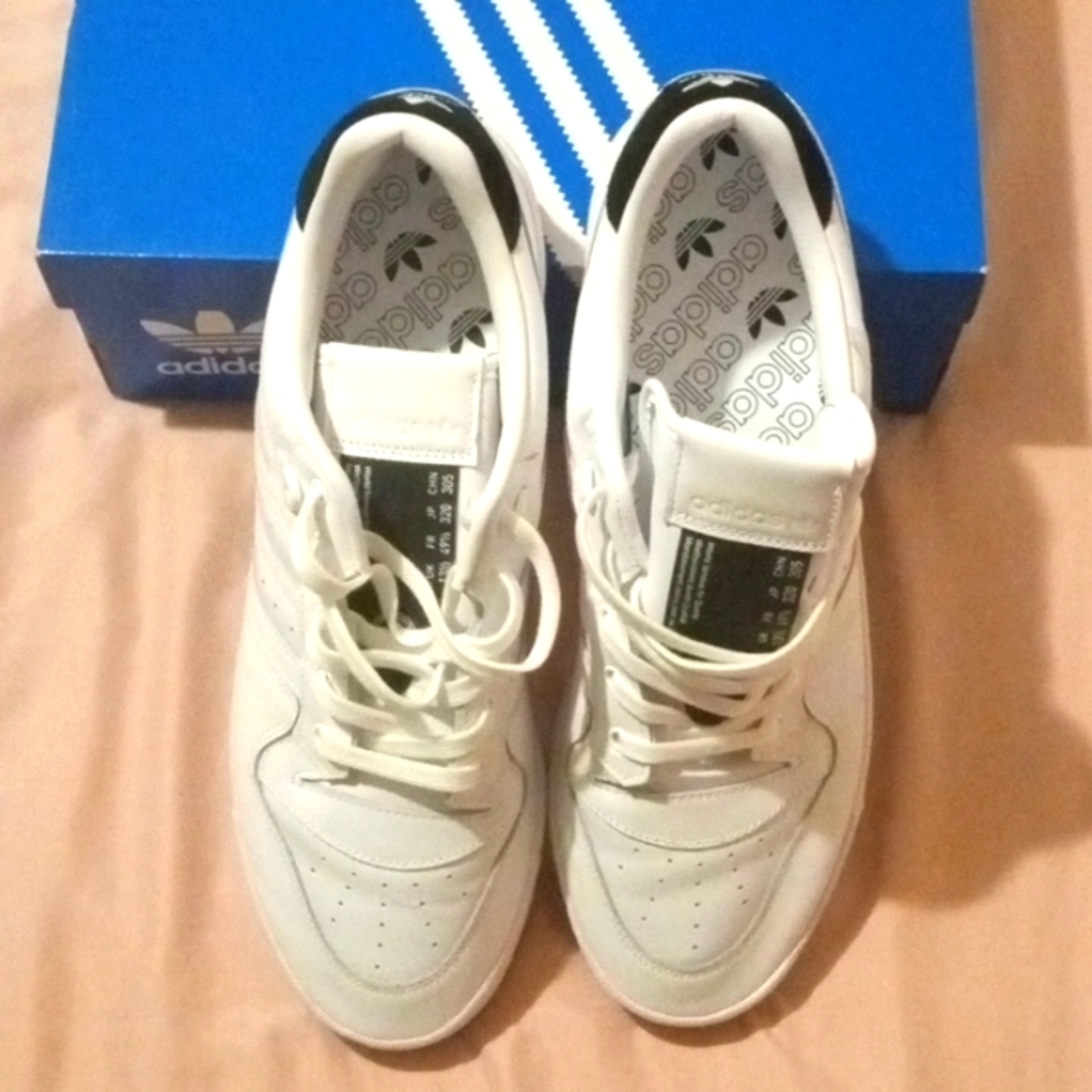 Adidas Rivalry Low White Sneakers